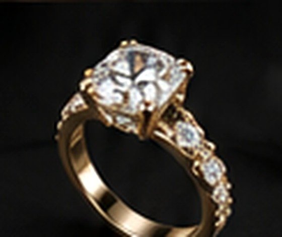 Gold final ring render